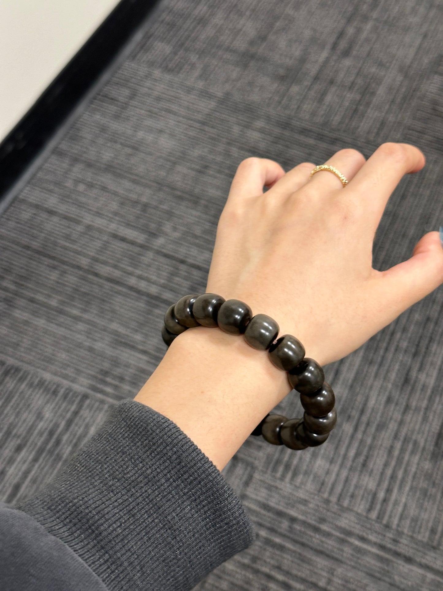 Chocolate Chip - Bodhi Root Bracelet